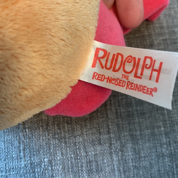 Rudolph the Red Nosed Reindeer Clarice hanging plush head - Picture 4 of 6